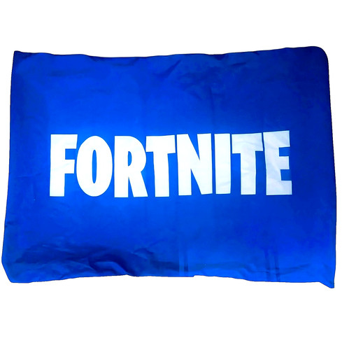 Fortnite pillow sham blue - fortnite,