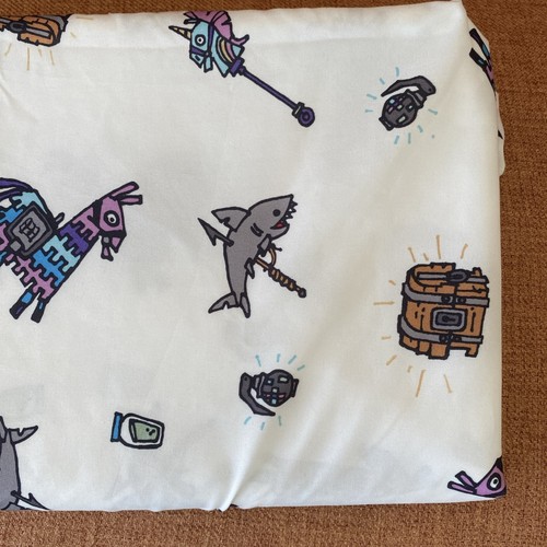Fortnite twin flat sheet - fortnite,