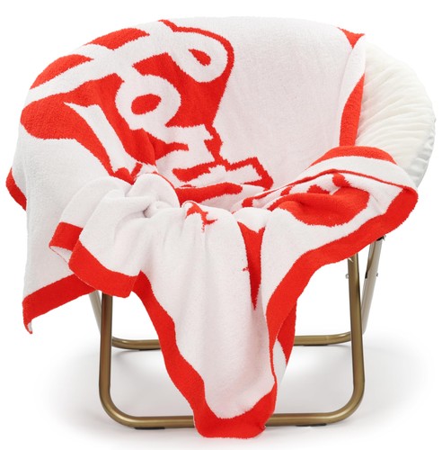 Kids feather knit blanket - kids,