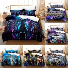 3D Game Quilt Duvet Cover Set