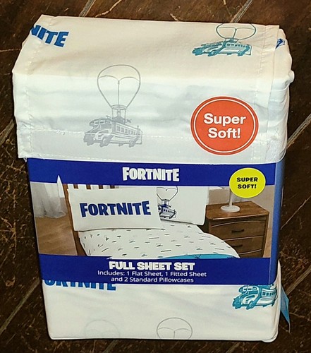 Fortnite 4pc full sheet set - fortnite,