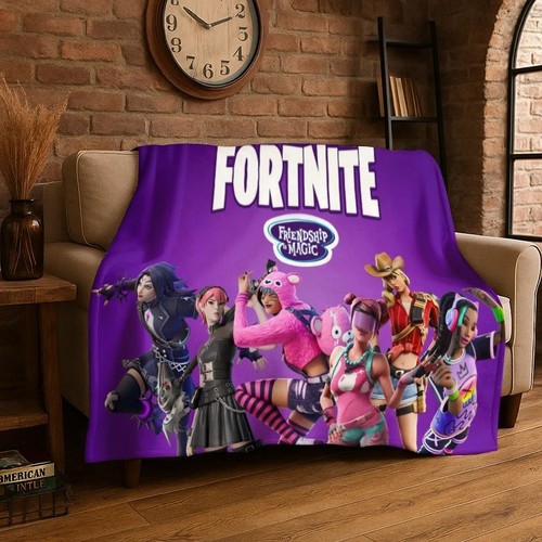Fortnite flannel blanket soft - flannel,